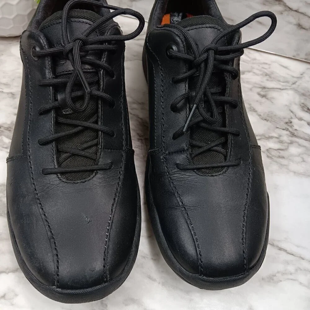 TIMBERLAND Men Earthkeepers Oxford Anti-fatigue Casual Shoe Black Size 7.5M